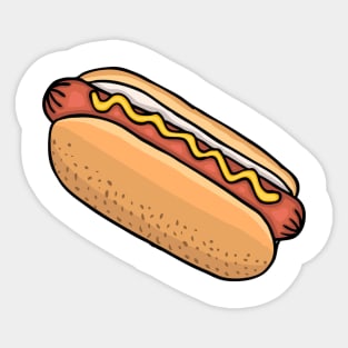 dodger dog Sticker